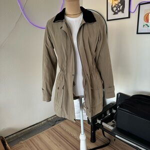 St. John's Bay Tan and Black Jacket